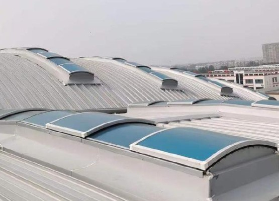 圓拱型電動排煙天窗